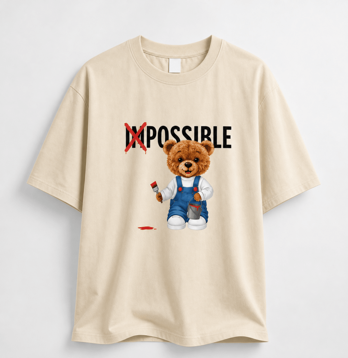 Teddy Bear Graphic T-Shirt - DevilDrip.in