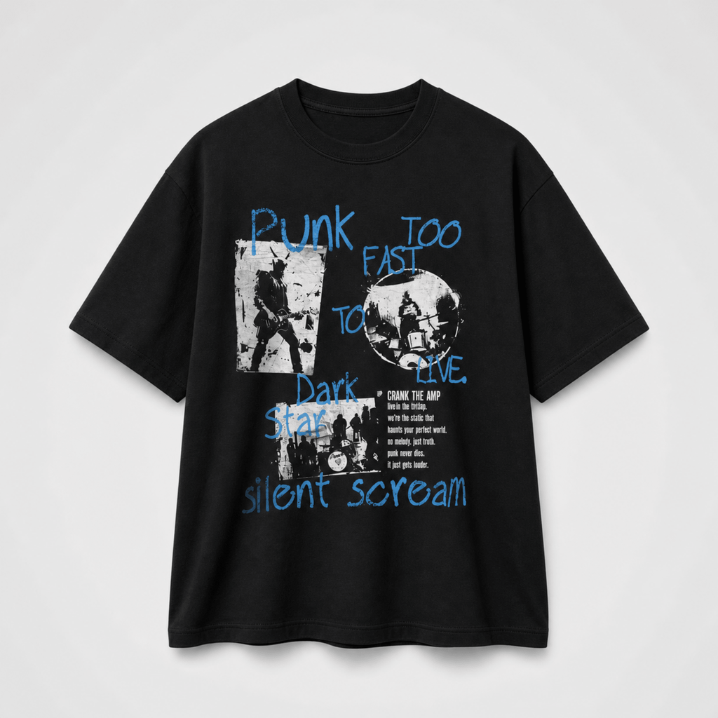 Vintage Punk Graphic T-Shirt - DevilDrip.in