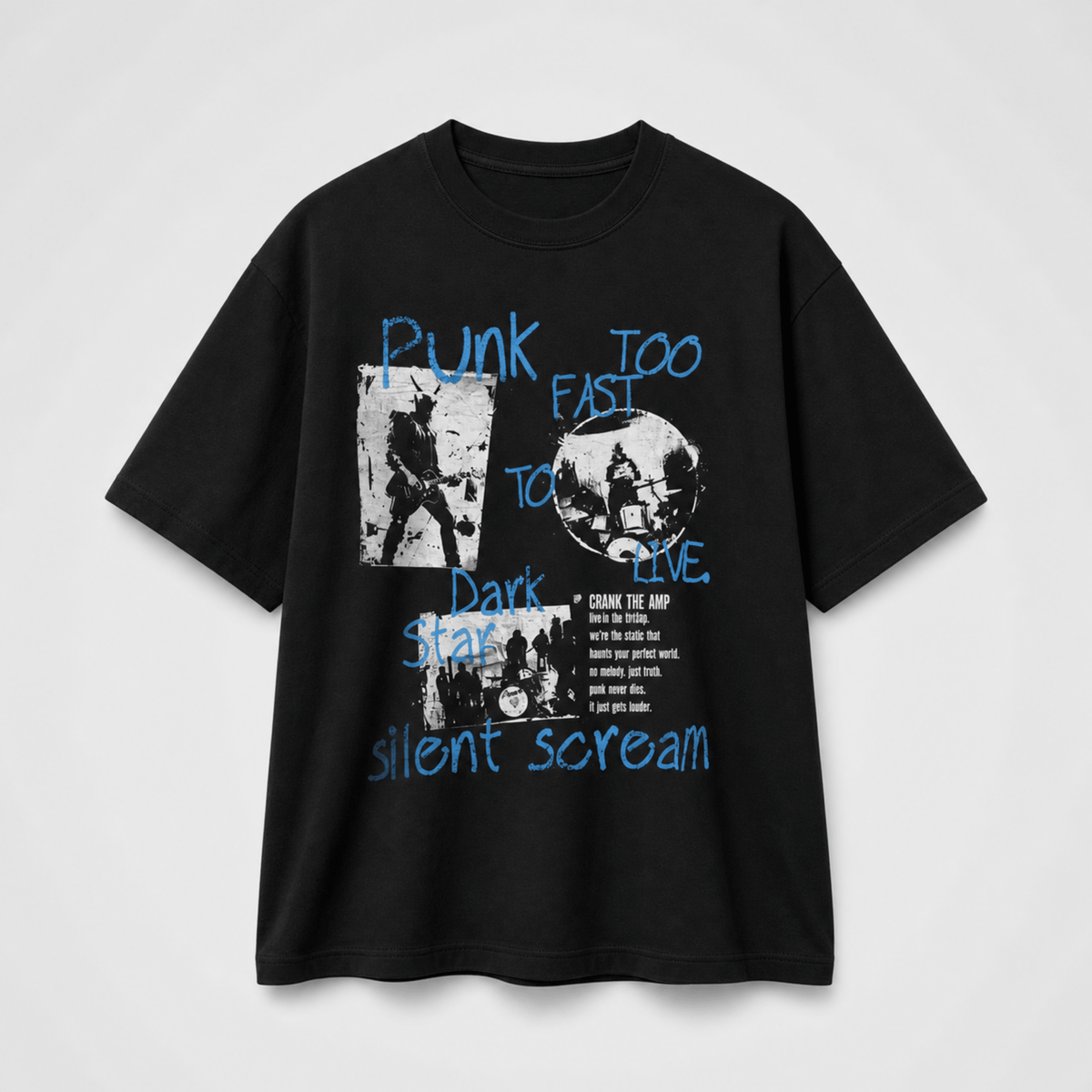 Vintage Punk Graphic T-Shirt - DevilDrip.in