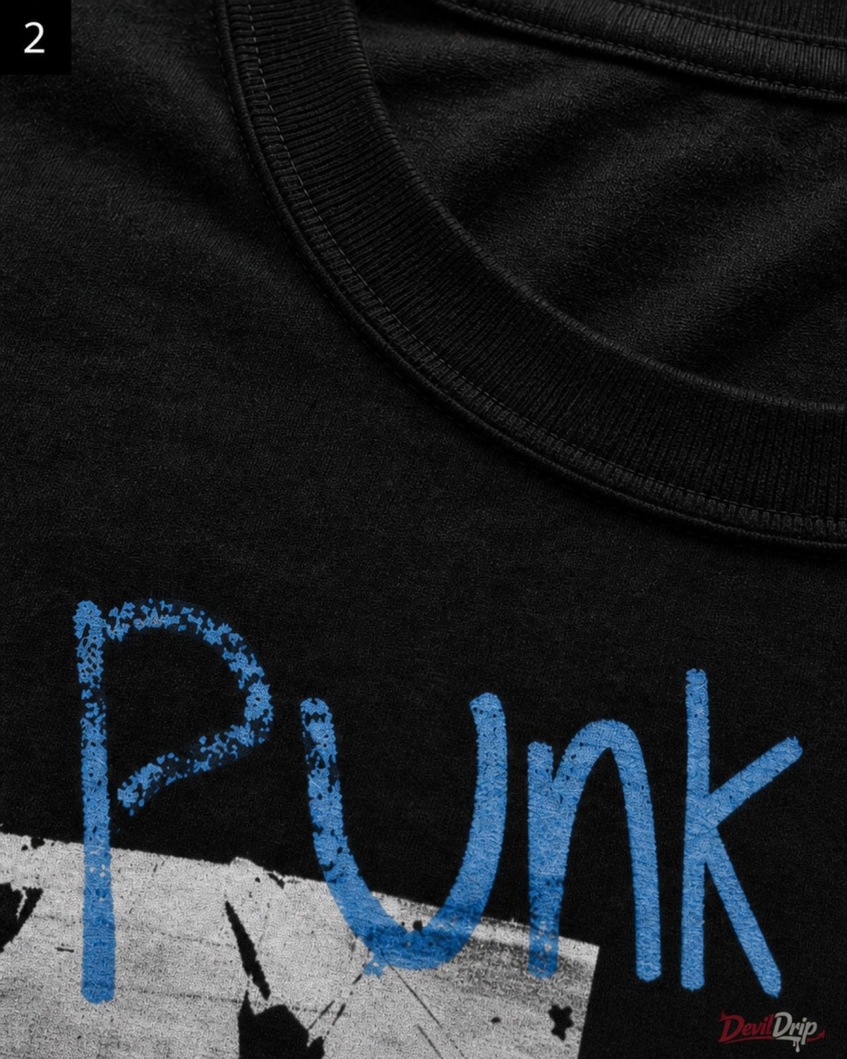 Vintage Punk Graphic T-Shirt - DevilDrip.in