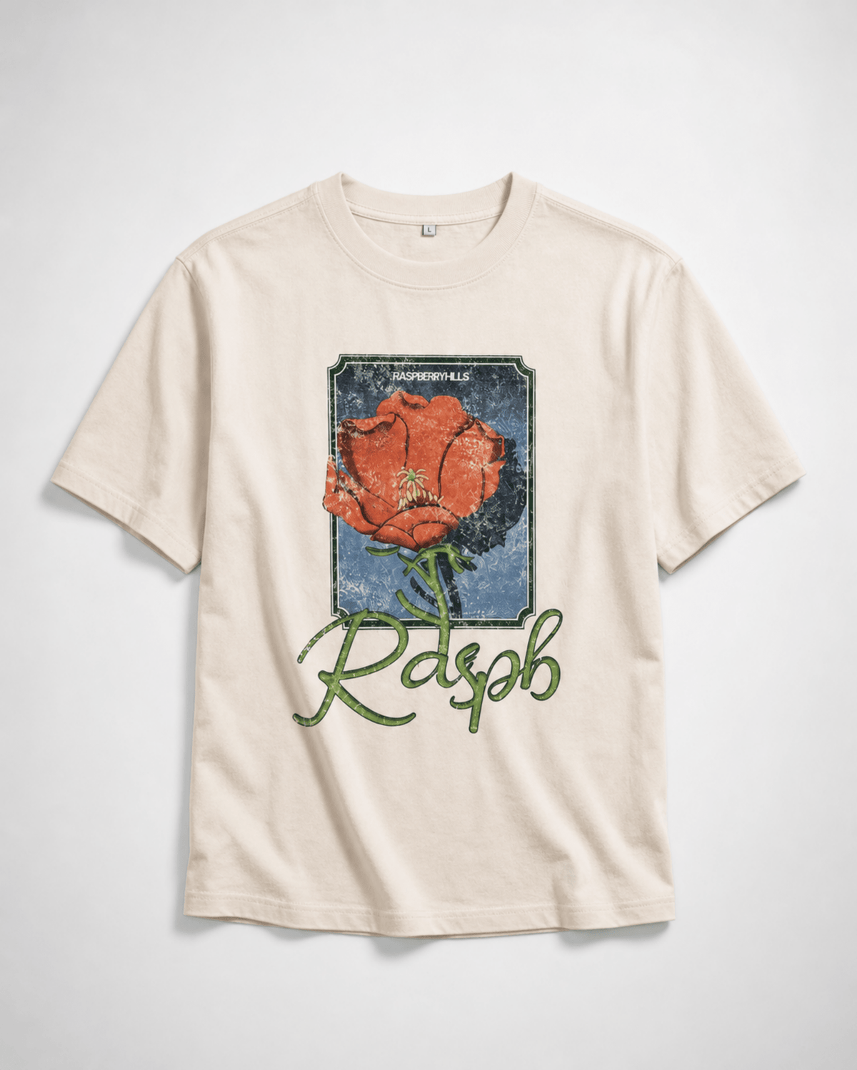 Vintage Rose Graphic T-Shirt - DevilDrip.in